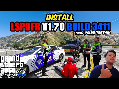 HOW TO INSTALL NEW POLICE MOD LSPDFR GTA 5 V1.70 BUILD 3411 (POLICE MOD)