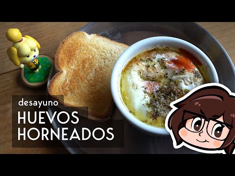 Huevos horneados: un desayuno fácil, rápido y rico!