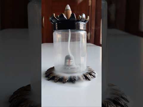 Make MAGICAL SHIVLING Smoke Fountain with a Plastic Bottle 🌸🙏 #diy | HAR HAR MAHADEV