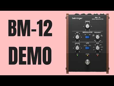 Behringer BM-12 RING MODULATOR Demo No Talking