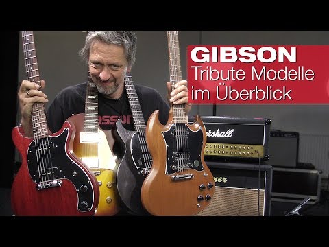 GIBSON Tribute models (overview)