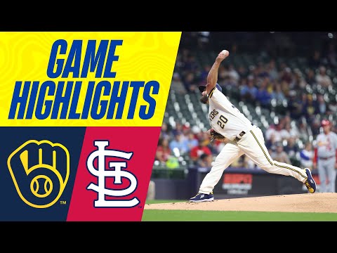 Cardinals vs. Brewers Game Highlights (9/27/23) | MLB Highlights