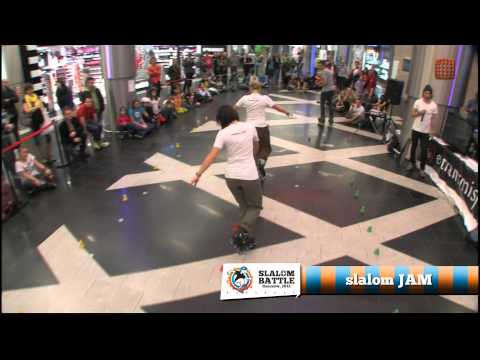 Rzeszów Slalom Battle 2012 - Slalom Jam - Czapla Paulina / Czapla Ewelina