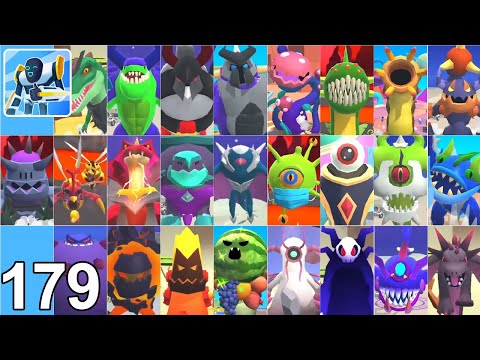 Mechangelion: ALL ENEMY MONSTERS & MUTANTS SHOWCASE! (Part 179)