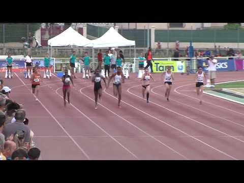 100m TCF (finale) - Meeting de Castres 2016