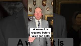 Can police enter your hotel room without a warrant?!  #tips #shorts