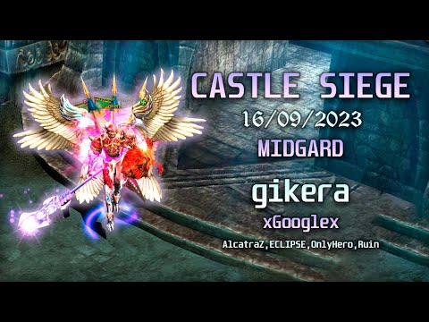 Castle Siege 16/09/2023 - Midgard - Global Mu Online Webzen