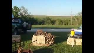 preview picture of video 'Camp Wood Panorama - Flint Hills of Kansas'
