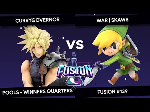 Fusion #139 - CurryGovernor (Cloud) vs Skaws (Toon Link) - Pools - Winners Quarters