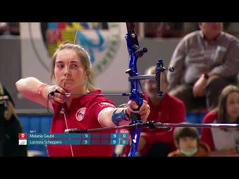 Gaubil vs Scheppers – Or Arc classique femmes | Championnat de France en Salle Vittel 2022