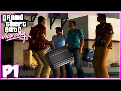 Grand Theft Auto Vice City Walkthrough Gameplay Part 1 - The Ultimate Ambush (GTA Vice City)