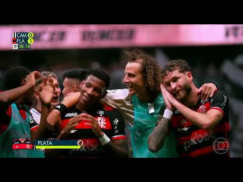 ATLÉTICO MG 0 X 1 FLAMENGO - GOL DE PLATA FINAL COPA DO BRASIL 2024 - GLOBO