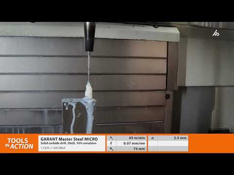 GARANT Master Steel Micro | Tools in Action