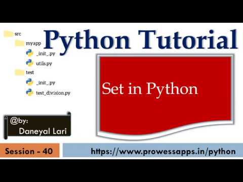 40 Python Tutorial For Beginners Set In Python
