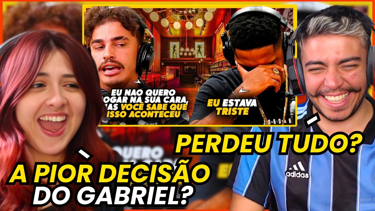 BISTECONE EXPÕE o que ACONTECEU com GABRIEL no CAS4RÃ0 | REACT