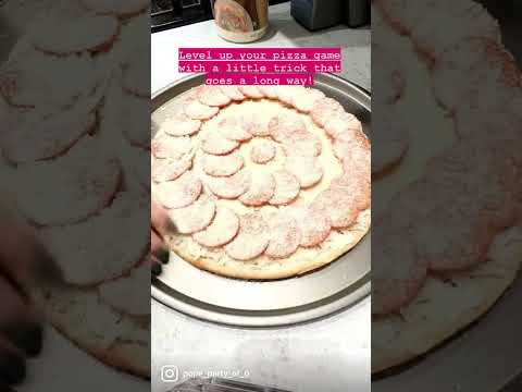 Level up your frozen Costco pizza game! From basic to bomb 😋