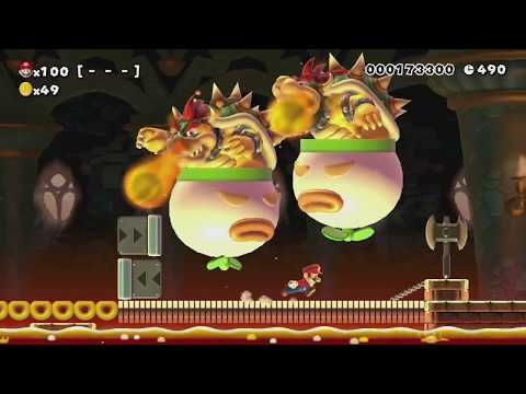 NUTRITIONAL FAITHFULNESS ~ Easy 100 Mario Challenge - Super Mario Maker - No Commentary 1bs