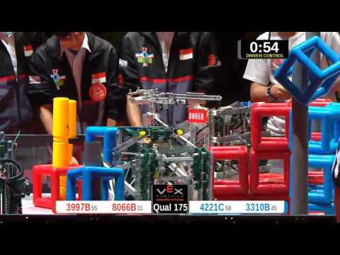 2015 VRC-MS Oppo Q175 -  (3997B 4221C) 35-Opportunity Div-VRC Middle School-VEX Worlds 2015