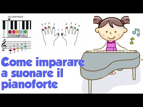 Come imparare a suonare il pianoforte in modo divertente!