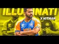 Illuminati X Rohit Sharma Rohit Sharma Beat Sync Edit DB EDITZ 2 Cricket Shorts