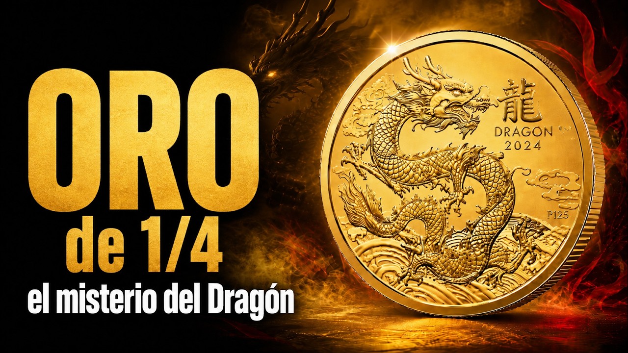 Monedas de Oro de 1/4 de Onza y el Misterio del Dragón en la Inversión Física
