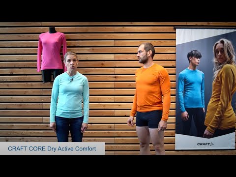 Craft CORE Dry Active Comfort LS triko dámské
