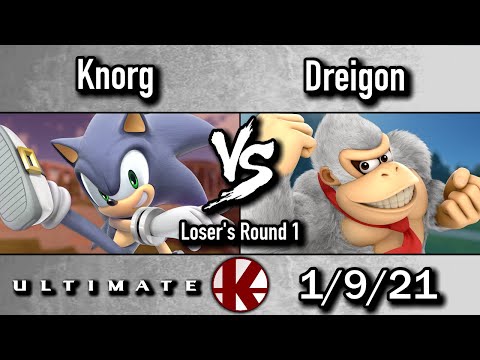 Knorg (Sonic) vs. Dreigon (DK) - Loser's Round 1