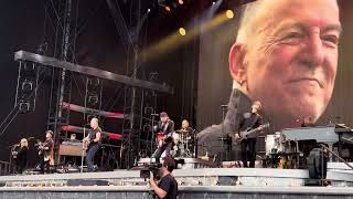 BRUCE SPRINGSTEEN &amp; THE E STREET BAND - Intro, No Surrender, Ghosts München Olympiastadion 23.07.23