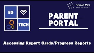 Aeries Parent Portal: Accessing Report Cards/Progress Reports