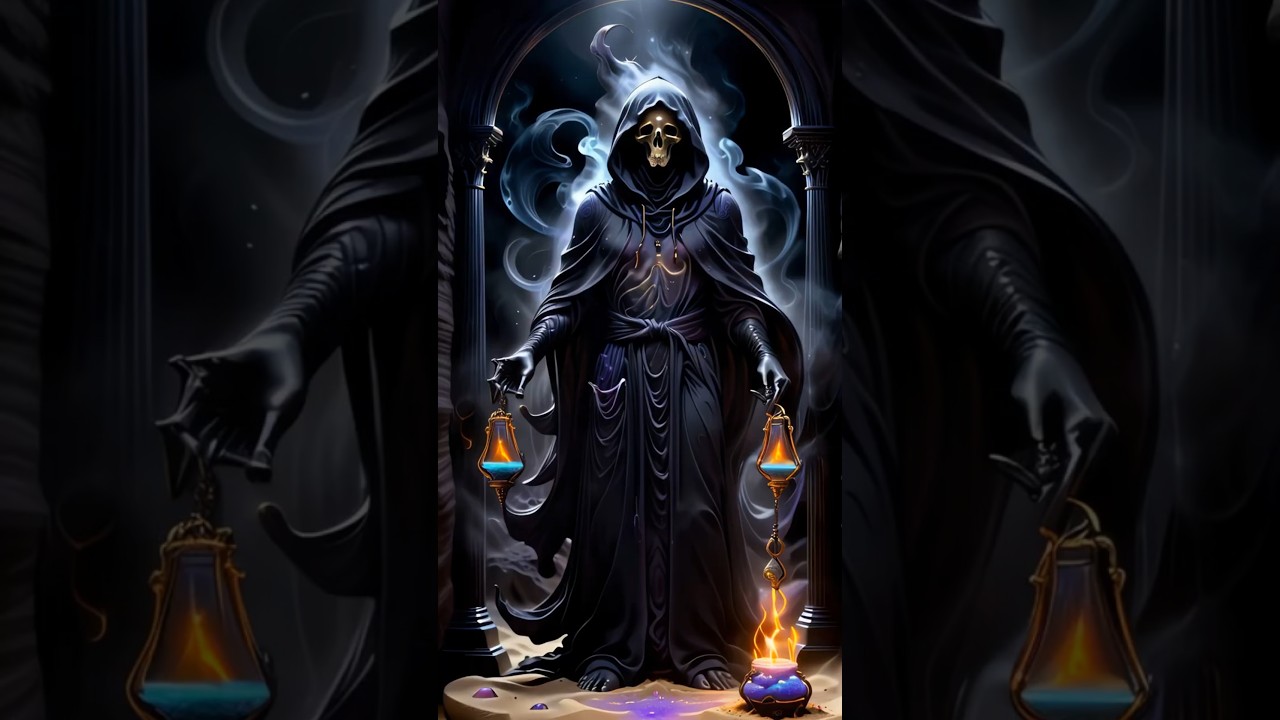 Finite Mortality,  AI Psychedelic Animated Art - AV 38