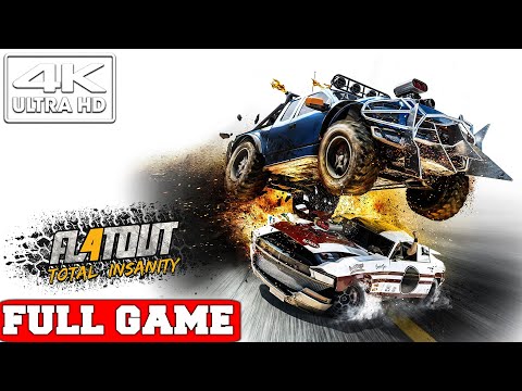 FLATOUT 4: TOTAL INSANITY - Gameplay Walkthrough FULL GAME [PC 4K 60FPS] - No Commentary