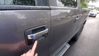 HOW TO FIND AND SET F150 KEY PAD DOOR CODE (2008-2014)