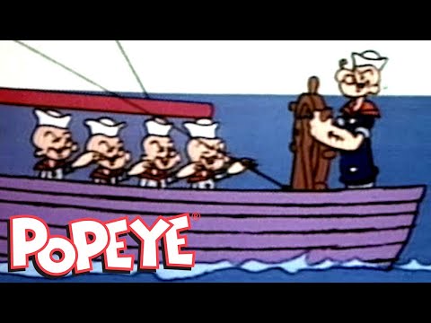 Popeye Segelt Mit Den Jungs! | Alles Neue Popeye | Zusammenstellung Vollständiger Episoden!