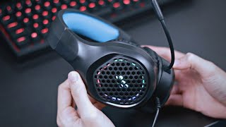 Plextone R1 Review - RGB Gaming Headphone + Mic Test
