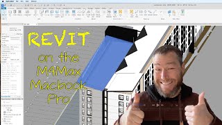 Revit on an M4Max MacBook Pro!