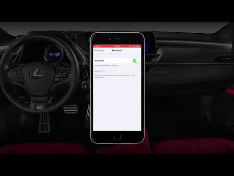 HOW TO PAIR YOUR PHONE TO YOUR VEHICLE | LEXUS ENFORM 2.0