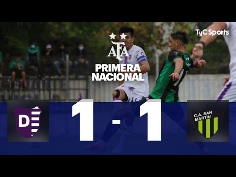 Villa Dálmine 1-1 San Martín (SJ) | Primera Nacional