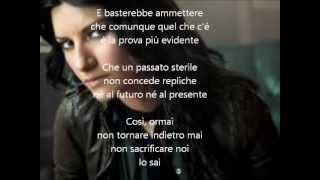 Laura Pausini &quot;Un fatto ovvio&quot; testo