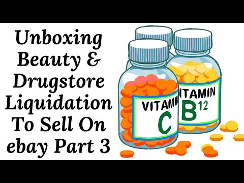#unboxing #Liquidation #ebay #888 Lots Unboxing Amazon Beauty Drugstore Liquidation For ebay PART 3