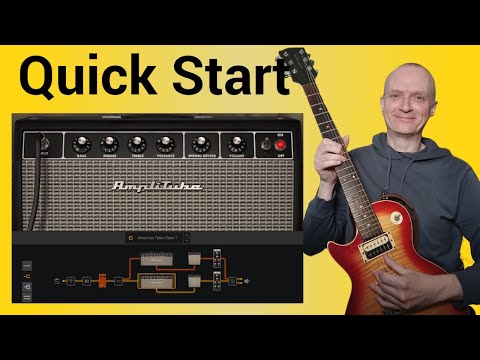 Amplitube 5 CS Quick Start: Get playing quickly!
