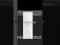Here S How To Warp Text In UNDER 10 Seconds Graphicdesign Photoshop Like Subscribe Viral