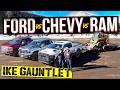 Ford F 250 Vs Chevy Silverado 2500 Vs Ram 2500 Vs Ike Gauntlet This Is The BEST Diesel HD Truck
