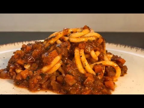 ricetta RAGÙ FINTO toscano, detto anche ragù scappato o ragù bugiardo