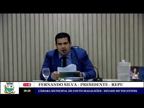 034ª Sessão Legislativa da 14ª Legislatura da Câmara Municipal de Couto Magalhães-TO