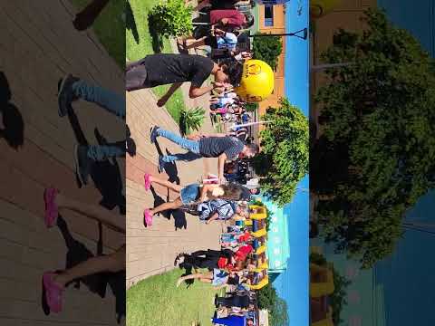 Festa das crianças na Praça de Capanema PR.