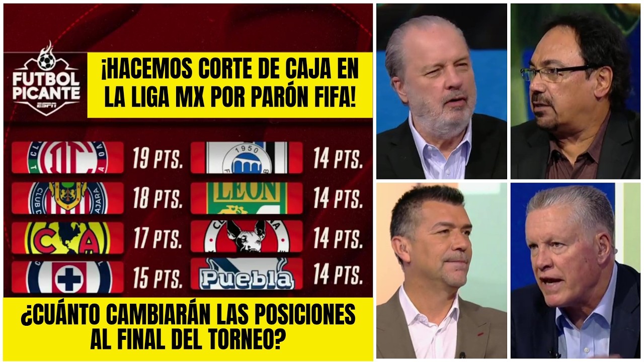 LA TABLA NO MIENTE: Toluca, Chivas y América: en ese orden llegarán a la LIGUILLA | Futbol Picante