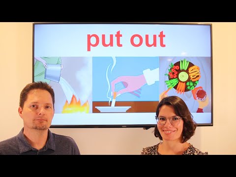 PHRASAL VERBS / PUT OUT / Learn NEW VOCABULARY and Improve your PRONUNCIATION
