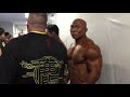 IFBB PROFESSIONAL LEAGUE PRO QUALIFIER バックステージ 鹿晨辉 张迪