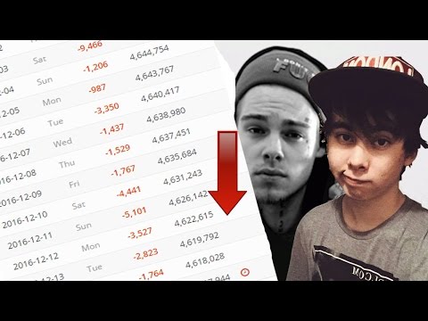 Top 5 Youtuber - die Abonnenten verlieren! (feat. LeafyIsHere, Taddl)