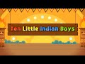 Ten Little Indian Boys L Nursery Rhymes L Unit 9 L Action Alphabet